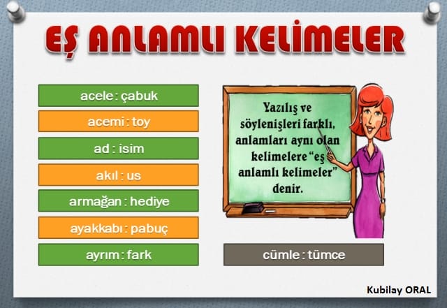 📚 Eş, Zıt, Sesteş Kelimeler Mini Afişler