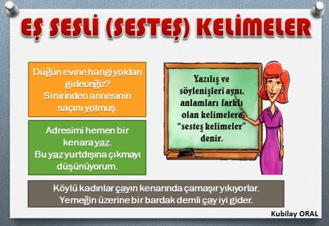 📚 Eş, Zıt, Sesteş Kelimeler Mini Afişler