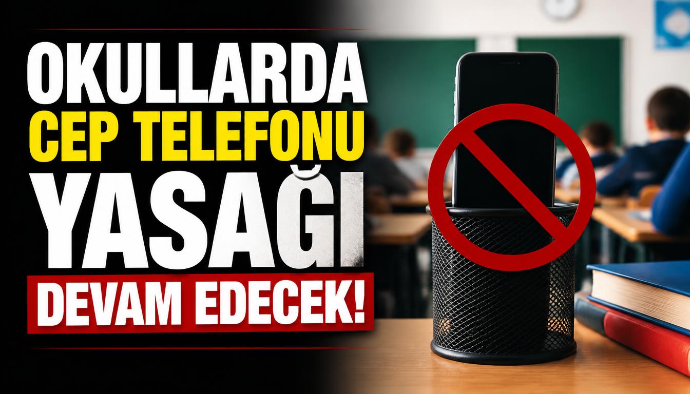Okullarda Cep Telefonu Yasağı Genişletildi!