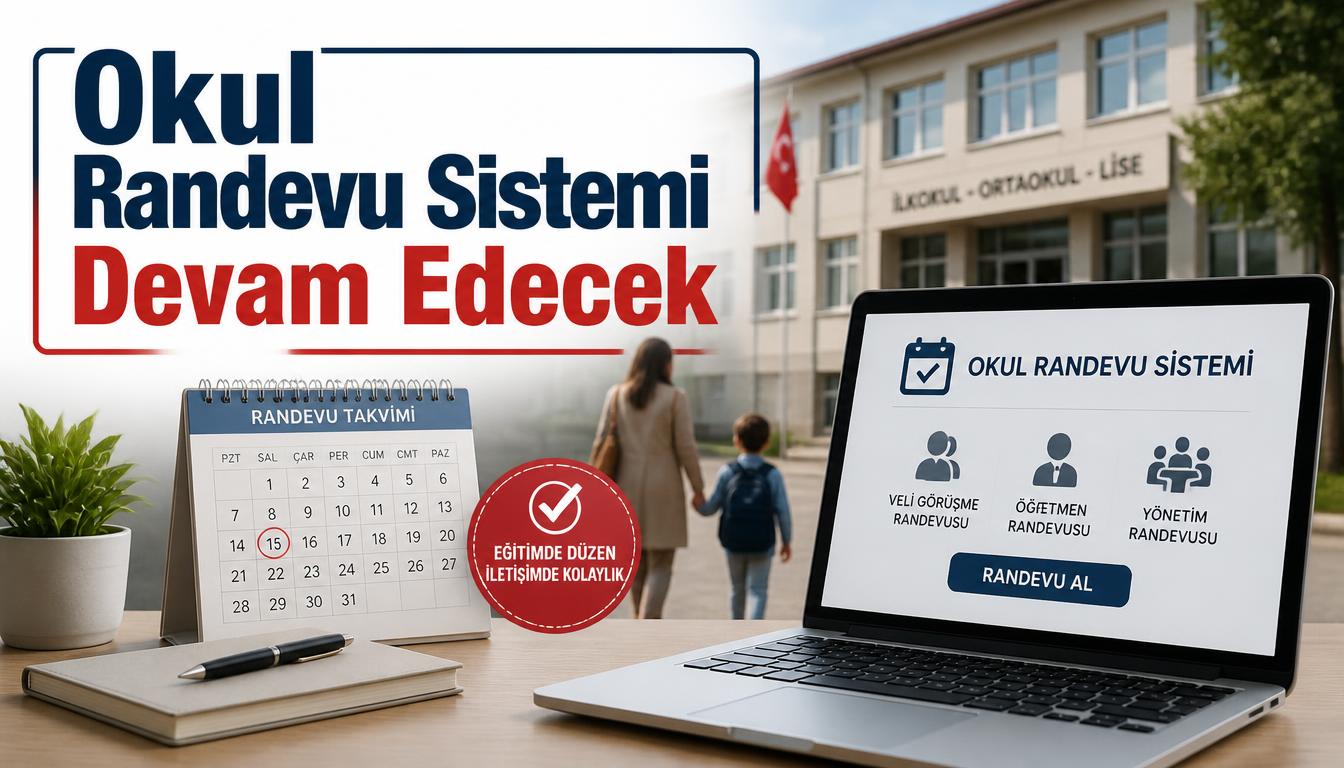 Okul Randevu Sistemi Devam Edecek