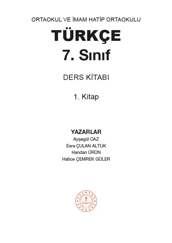 Türkçe 6. Sınıf 2. Kitap